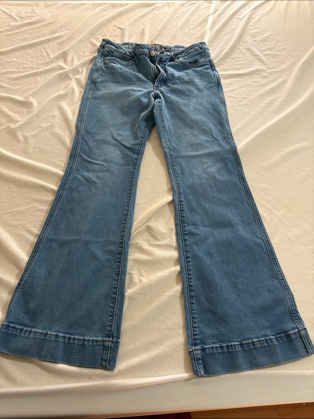 Wrangler Light Blue Flare Jeans